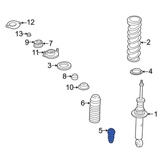 Mazda OE - Front Suspension Strut Bumper