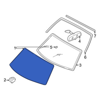 Mazda OE - Front Windshield