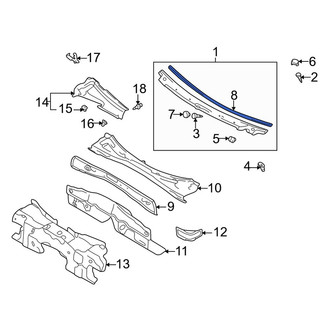 Mazda OE - Cowl Cover Seal
