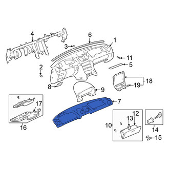 Mazda OE - Instrument Panel Pad
