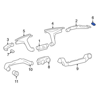 Mazda OE - Front Right Dashboard Air Vent Trim