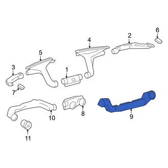 Mazda OE - Right Instrument Panel Air Duct