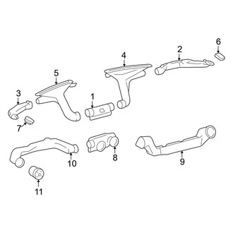 Mazda OE - Instrument Panel - Ducts