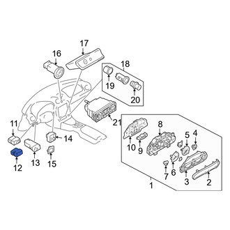Mazda OE - Instrument Panel Cover
