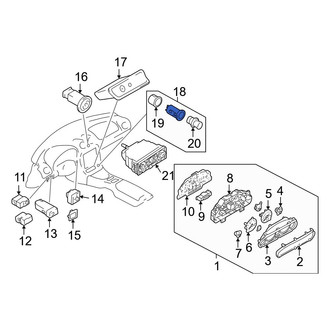 Mazda OE - Cigar Lighter Assembly