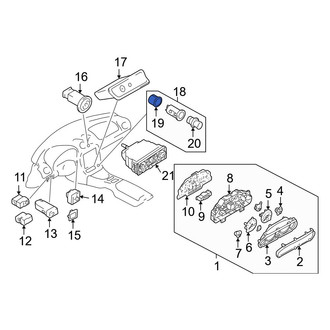 Mazda OE - 12 Volt Accessory Power Outlet Housing