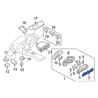 Mazda OE - Instrument Panel Lens