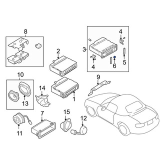 Mazda OE - Radio Knob