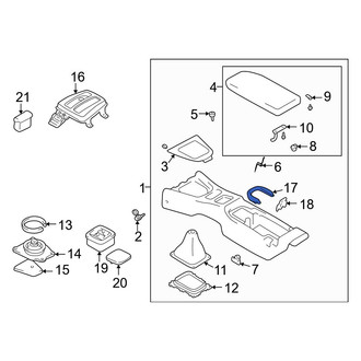 Mazda OE - Console Cup Holder