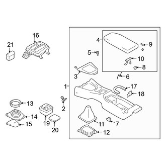 Mazda OE - Center Console