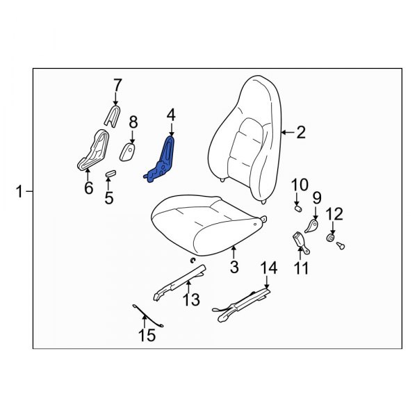 Seat Back Recliner Adjustment Mechanism