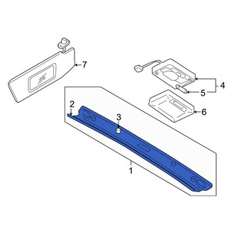 Mazda OE - Roof Opening Trim Clip
