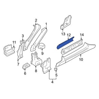 Mazda OE - Right Outer Rocker Panel