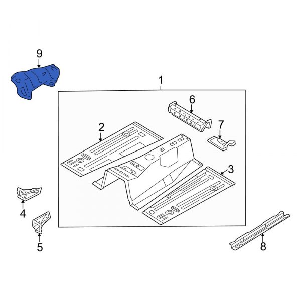 Floor Pan Heat Shield