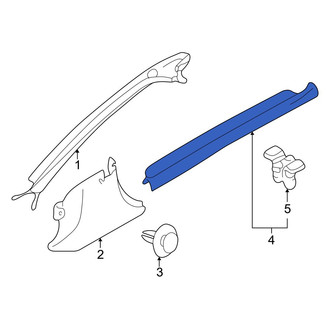 Mazda OE - Left Door Sill Plate