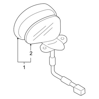 Mazda OE - Door - Outside Mirrors
