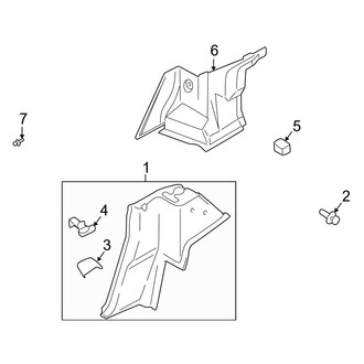 Mazda OE - Quarter Panel - Interior Trim