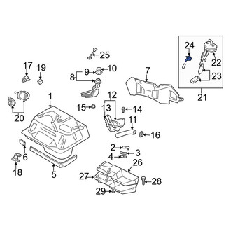 Mazda OE - Fuel Injection Pressure Regulator