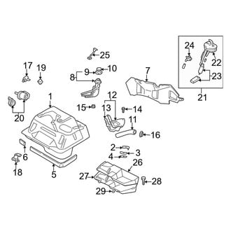 Mazda OE - Fuel System Components