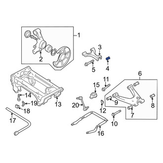 Mazda OE - Rear Upper Suspension Control Arm Bushing