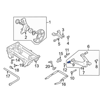Mazda OE - Rear Lower Inner Suspension Control Arm Bushing