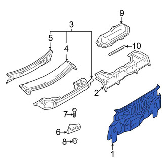Mazda OE - Rear Rear Body Panel