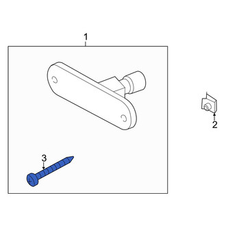 Mazda OE - Side Marker Light Screw