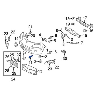 Mazda OE - Front Tow Hook