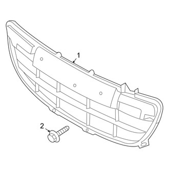 Mazda OE - Front Bumper & Grille - Grille & Components (Bar Type)