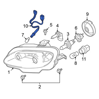 Mazda OE - Front Inner Turn Signal Light Socket