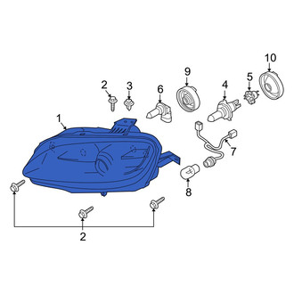 Mazda OE - Front Left Headlight