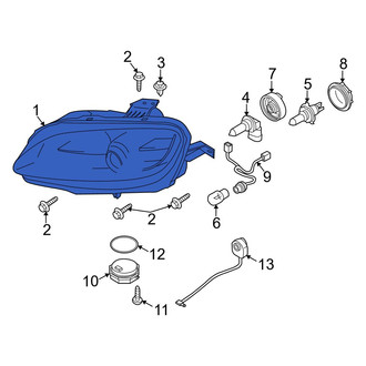 Mazda OE - Front Left Headlight