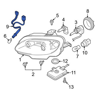 Mazda OE - Front Inner Turn Signal Light Socket