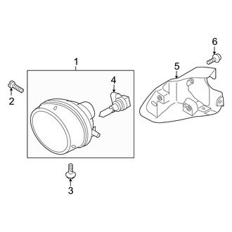 Mazda OE - Front Lamps - Fog Lamps