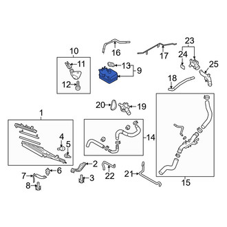 Mazda OE - Engine Coolant Reservoir