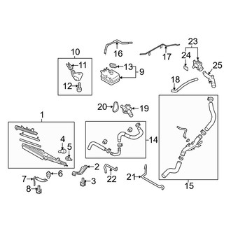 Mazda OE - Cooling - Radiator & Components