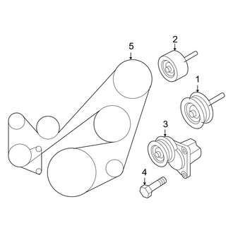 Mazda OE - Cooling - Belts & Pulleys (Grand Touring / Special Edition / Sport / Touring)