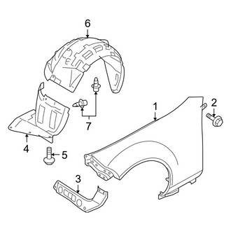 Mazda OE - Fender & Components