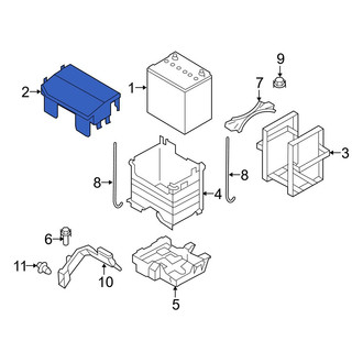 Mazda OE - Battery Cover