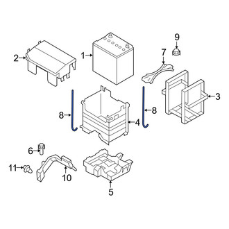 Mazda OE - Battery Hold Down Stud