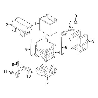 Mazda OE - Electrical - Battery