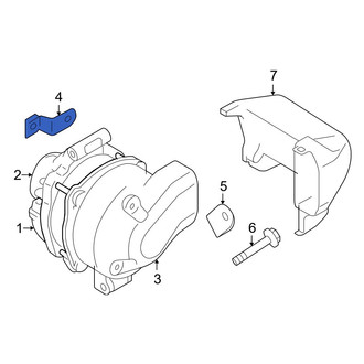Mazda OE - Front Alternator Bracket