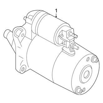 Mazda OE - Electrical - Starter (Grand Touring / Special Edition / Sport / Touring)