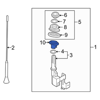 Mazda OE - Antenna Adapter