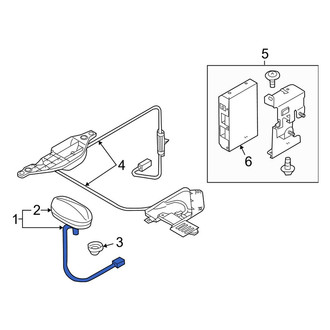 Mazda OE - Radio Antenna Assembly