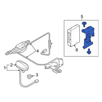 Mazda OE - Radio Control Unit