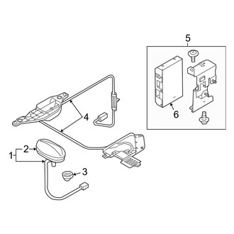 Mazda OE - Electrical - Antenna (With Bluetooth)