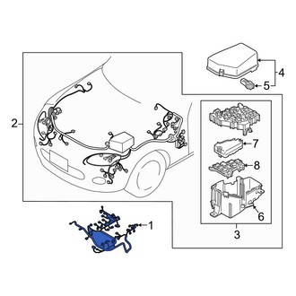 Mazda OE - Engine Wiring Harness