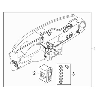 Mazda OE - Electrical Components (Passenger Compartment)