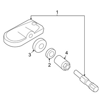 Mazda OE - Electrical - Tire Pressure Monitor Components
